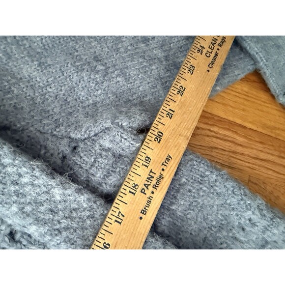 Endless rose Size L NWT BLUE CHUNKY WOOL KNIT DETAILED SWEATER $100 - Picture 11 of 13